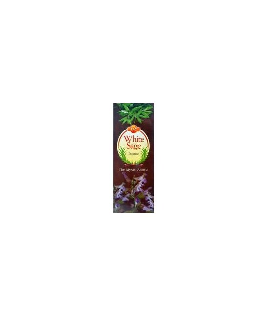 IN.SAC SALVIA BLANCA  WHITE SAGE INCIENSO