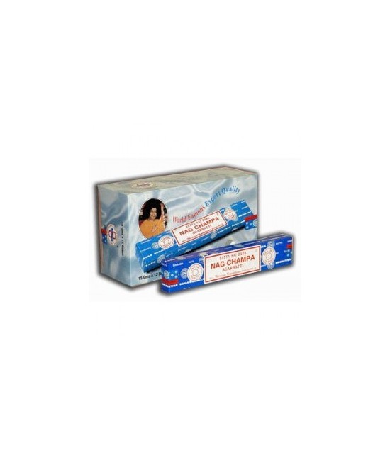 IN.SATYA NAG CHAMPA AZUL 250 GR. INCIENSO