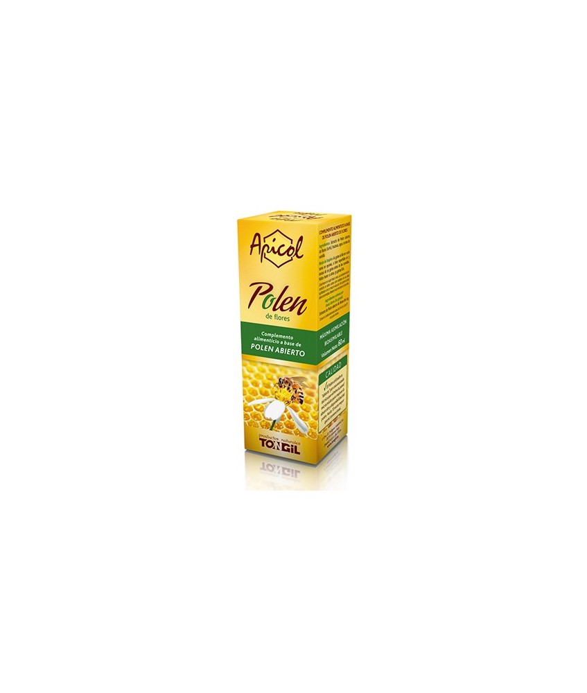 Ingredientes activos/frasco:
Polen Abierto 35 g
en una base de Aroma natural de vainilla y fructosa.