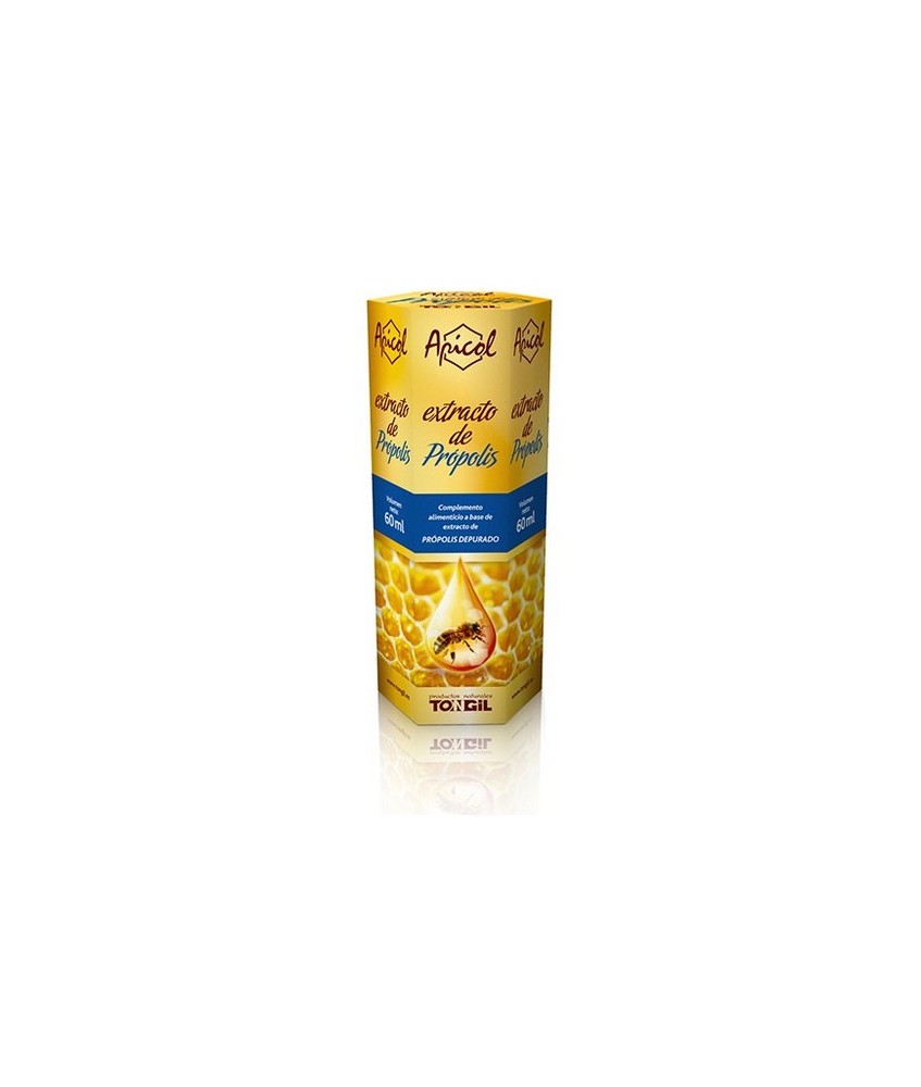 Ingredientes activos /frasco:
100% Extracto glicólico de Própolis depurado 60 ml
