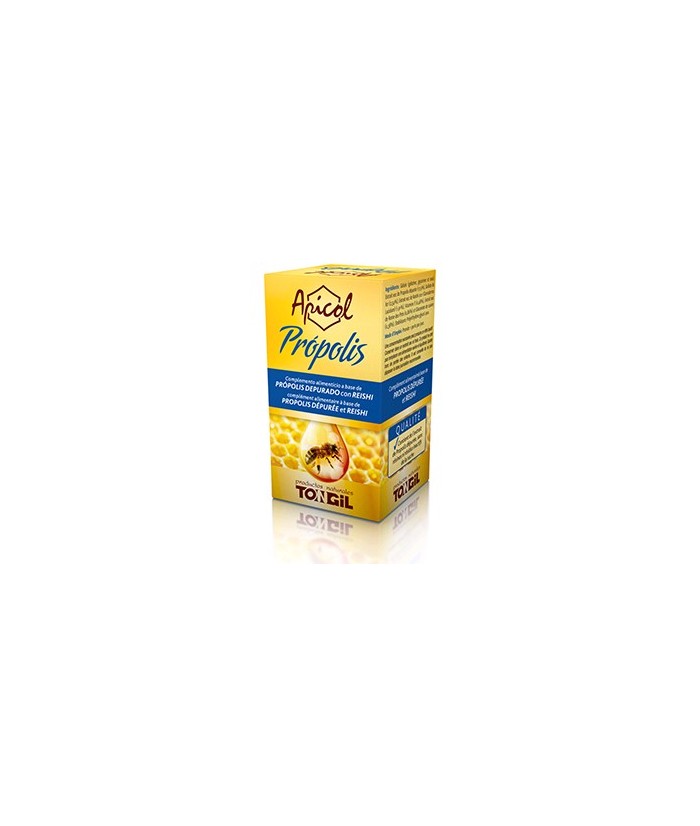 Ingredientes activos/perla:
Extracto de Própolis Depurado 183 mg
Extracto seco 20:1 de Micelio de Reishi 20 mg
Extracto seco