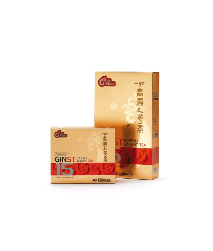 Ingredientes: 
Dextrosa, Extracto de Ginseng coreano hidrolizado IL HWA (5%) y Extracto de Ginseng coreano IL HWA (5%).
Los e