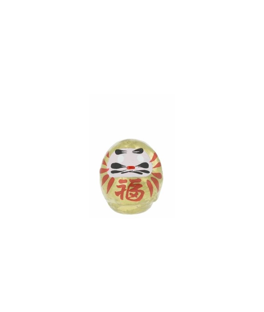 Daruma es el monje que llevó el budismo a China y también tiene muchas caras. Esta es una de sus caras mas populares: en Japón 