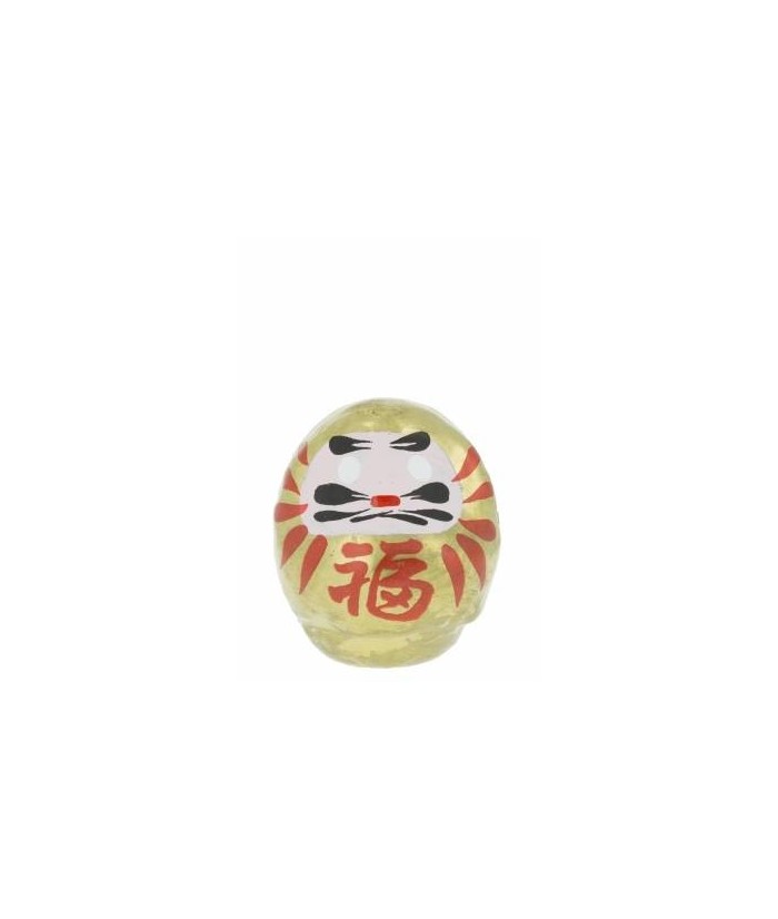 Daruma es el monje que llevó el budismo a China y también tiene muchas caras. Esta es una de sus caras mas populares: en Japón 