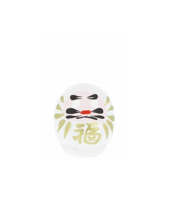 Daruma es el monje que llevó el budismo a China y también tiene muchas caras. Esta es una de sus caras mas populares: en Japón 