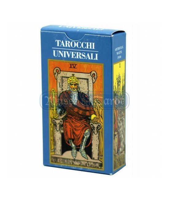 Tarot Tarocchi Universali - Rider - Arthur E. Waite 190 (IT-ES-FR-PT) (Orbis) (2001) Azul