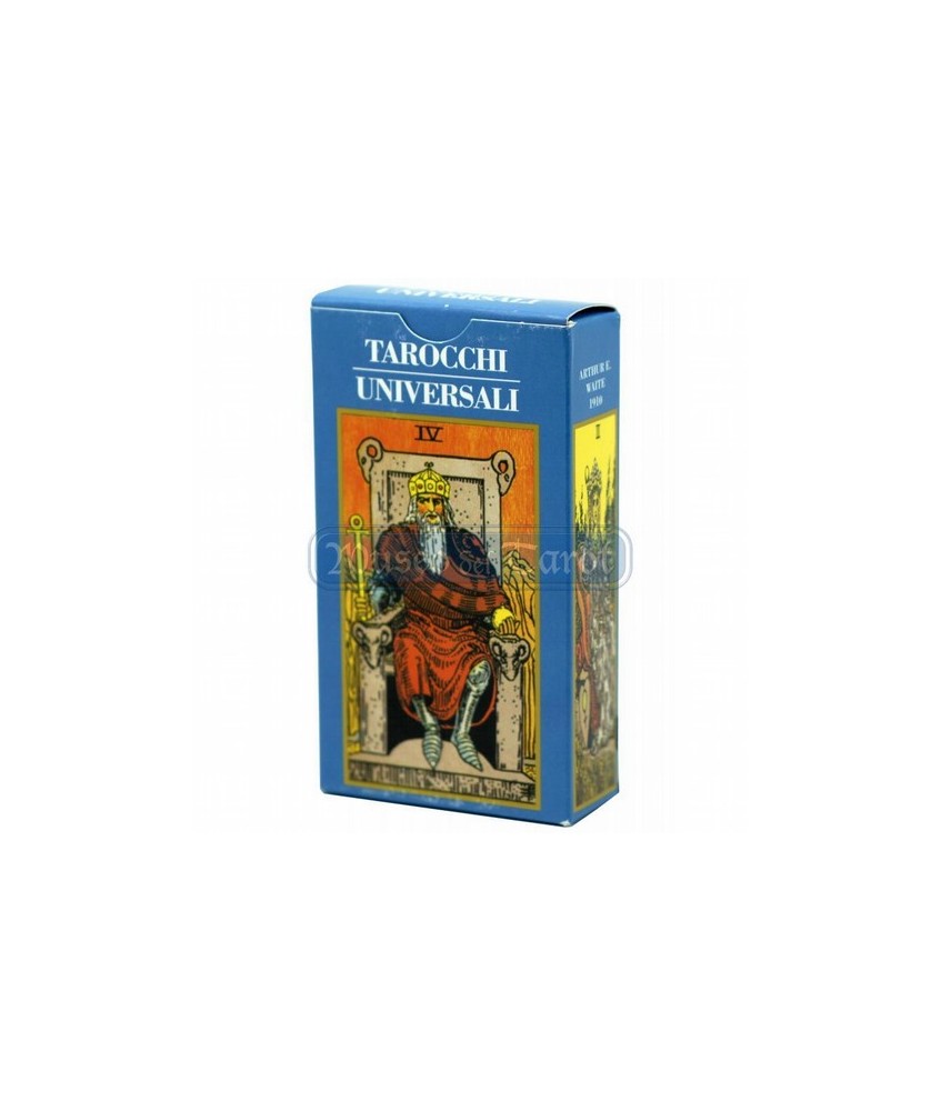 Tarot Tarocchi Universali - Rider - Arthur E. Waite 190 (IT-ES-FR-PT) (Orbis) (2001) Azul