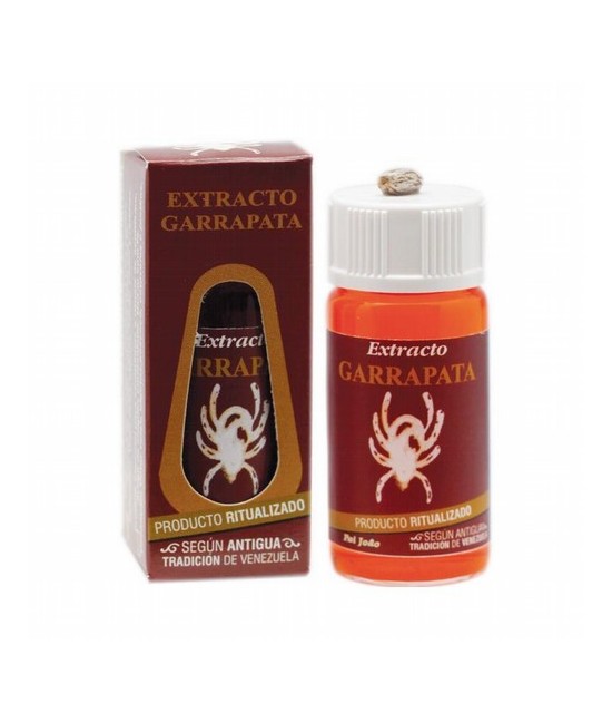 El extracto de Garrapata es un líquido aceitoso que se fabrica a partir de una semilla que recuerda a este insecto.

Este ext