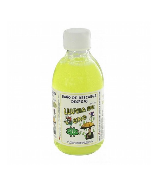 Este baño está especialmente preparado para atraer la riquezas, la suerte y la fortuna. Les recomendamos utilizar velones, acei