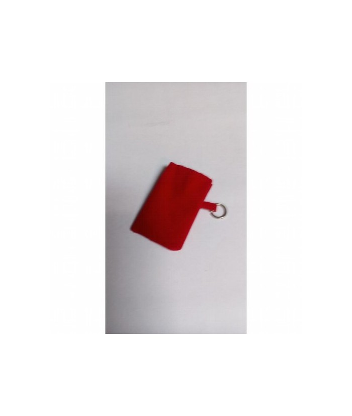 MS.BOLSITA RESGUARDO ROJA 5.5 X 3 CM.