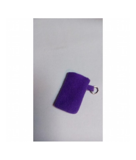 MS.BOLSA RESGUARDO MORADO 5.5 X 3 CM.