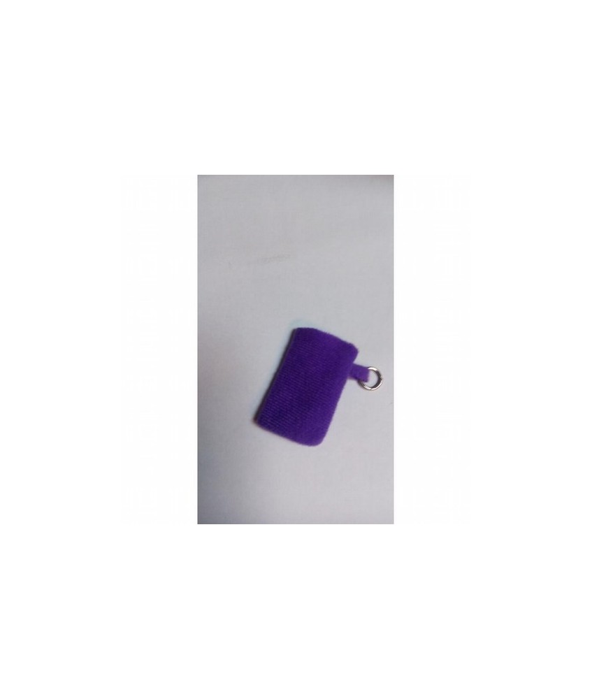 MS.BOLSA RESGUARDO MORADO 5.5 X 3 CM.