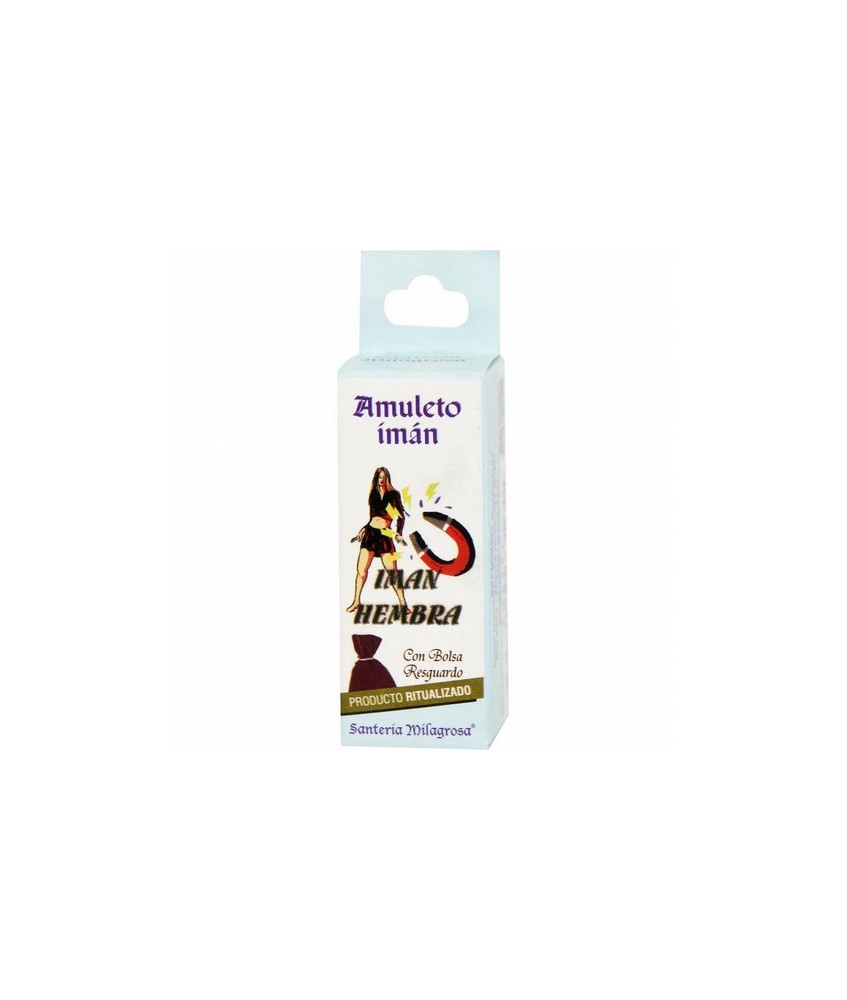Amuleto Iman Hembra Bolsa Resguardo (Atracción)