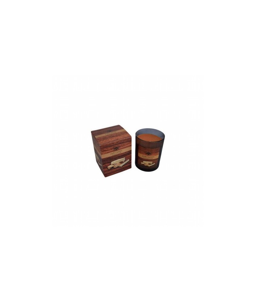 Vela Aromatica Palo Santo en vaso (210 gr. / 40-45 h.)