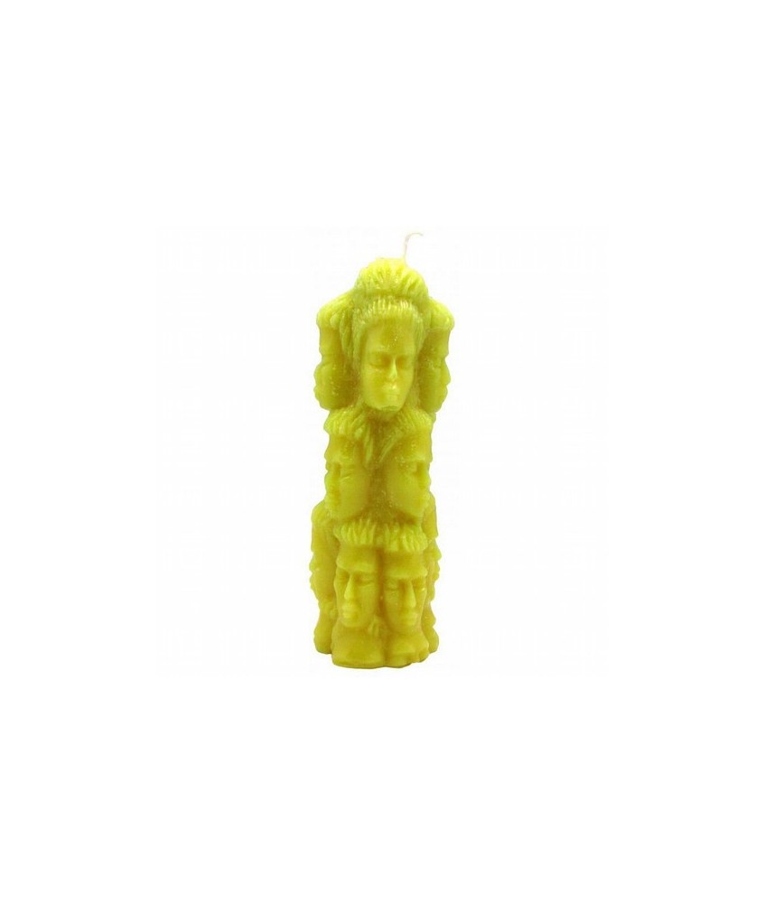 Esta vela de color Amarillo es usada para destruir los chismes que aparezcan a tu alrededor.