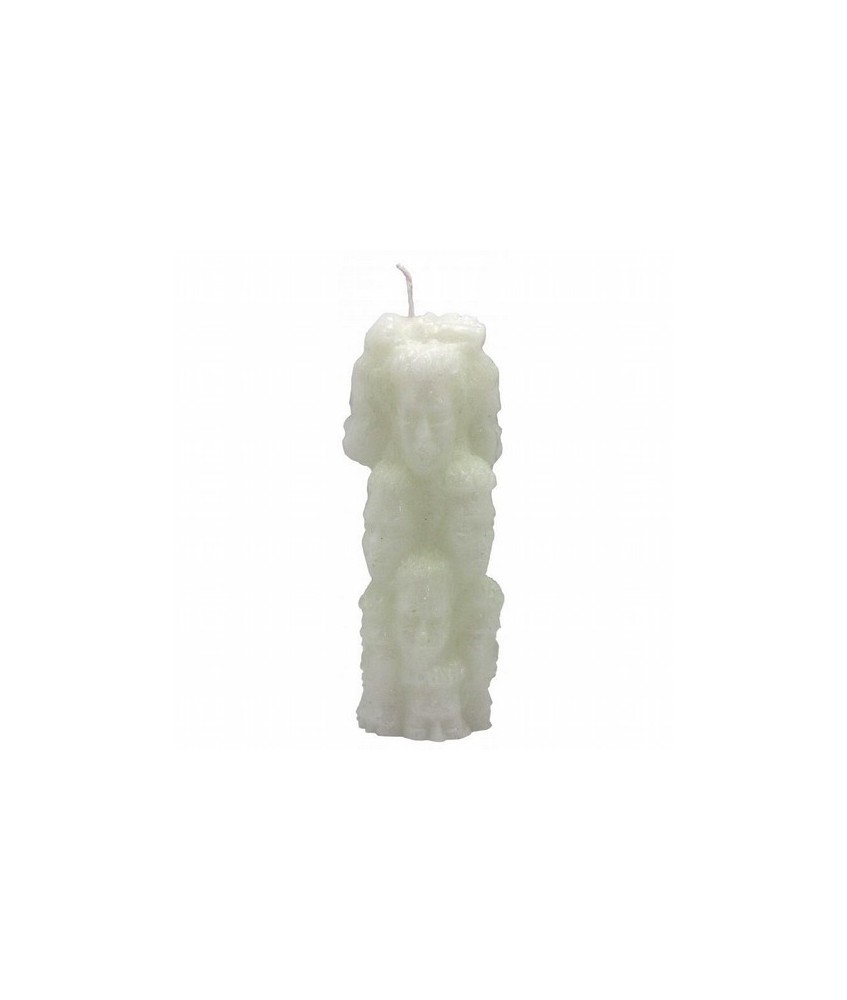 Esta vela de color Blanco es usada para calmar a una persona que va contra ti. Conseguirás que te deje en paz