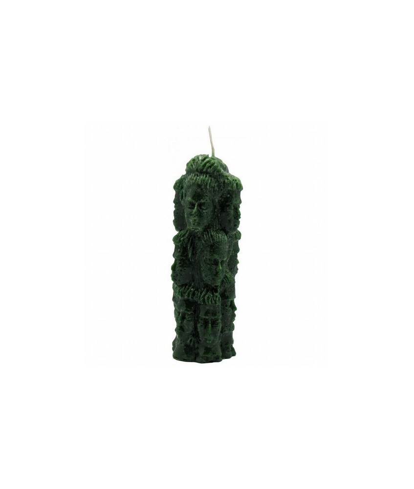 Esta vela de color Verde es usada para eliminar problemas monetarios. Atrae la abundancia, la Riqueza y prospera los Negocios