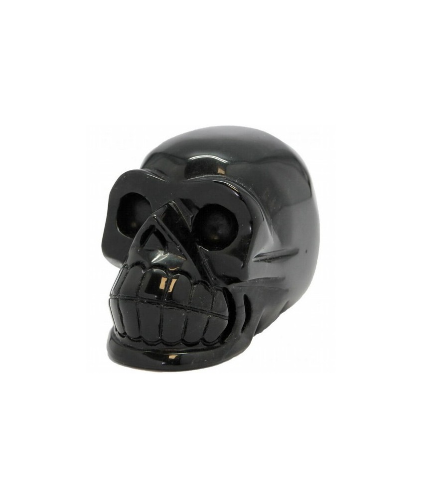 Piedra Forma Calavera Onix 10 x 7.5 cm