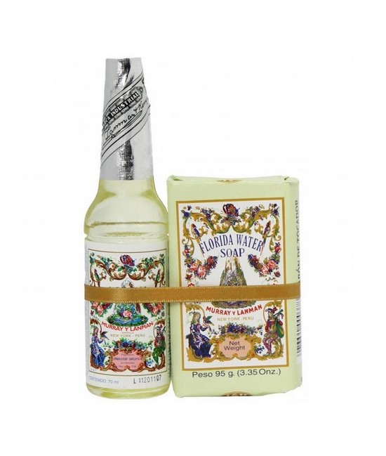 Pack Agua de Florida (70 ml) + Jabon Florida (95 gr. 3.3 Ozs) Murray & Lanman