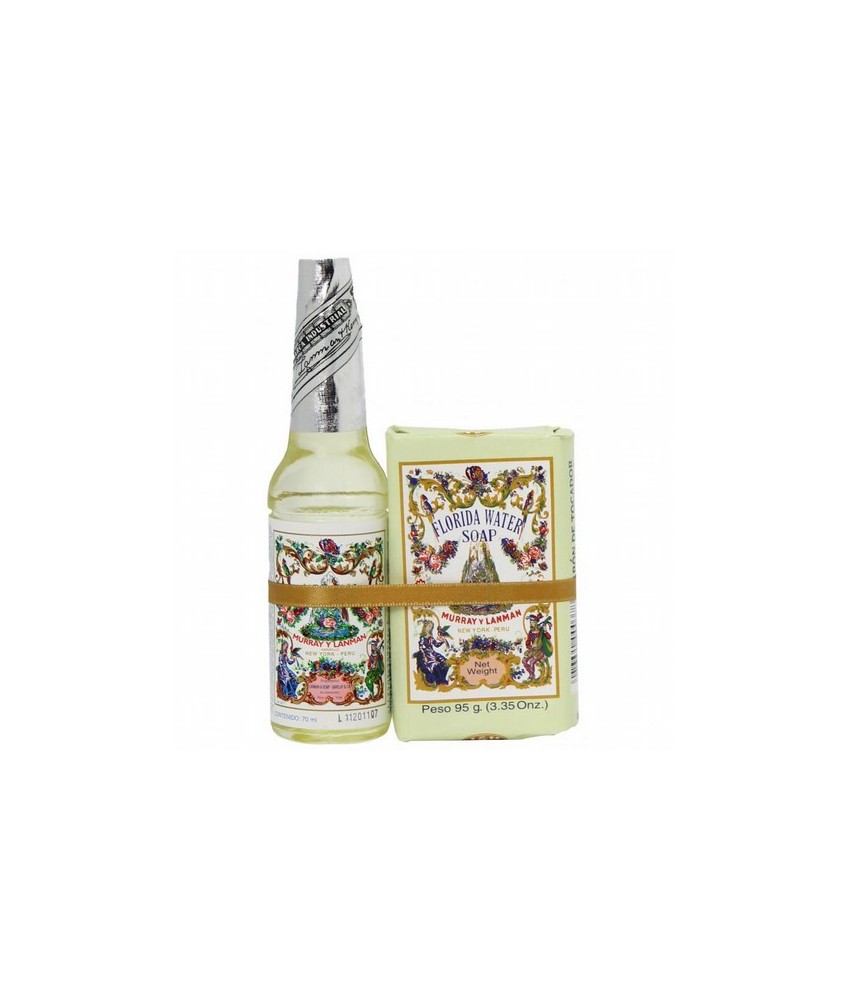 Pack Agua de Florida (70 ml) + Jabon Florida (95 gr. 3.3 Ozs) Murray & Lanman