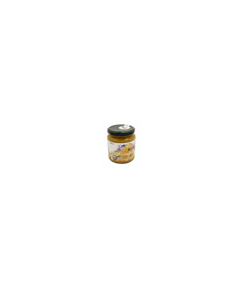 
DESCRIPCIÓN DEL PRODUCTO
Compota de naranja y jengibre procedente de agricultura ecológica certificada. Obtenida de la cocci