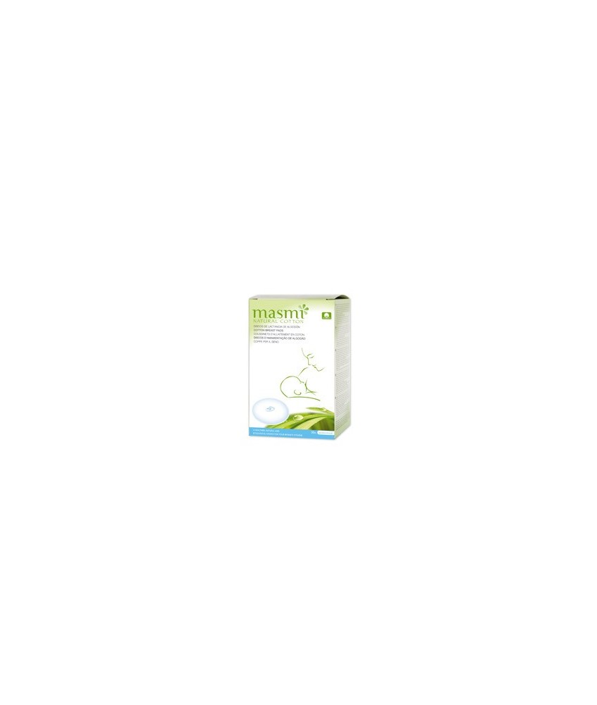 DESCRIPCIÓN DEL PRODUCTO
Discos de Lactancia 100% Algodón Suaves para la piel Los Discos de Lactancia MASMI NATURAL COTTON est