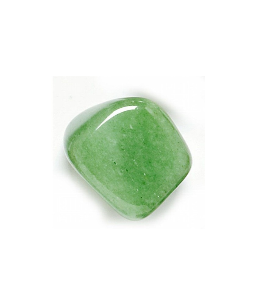 Mineral rodado Grande de Cuarzo Verde
