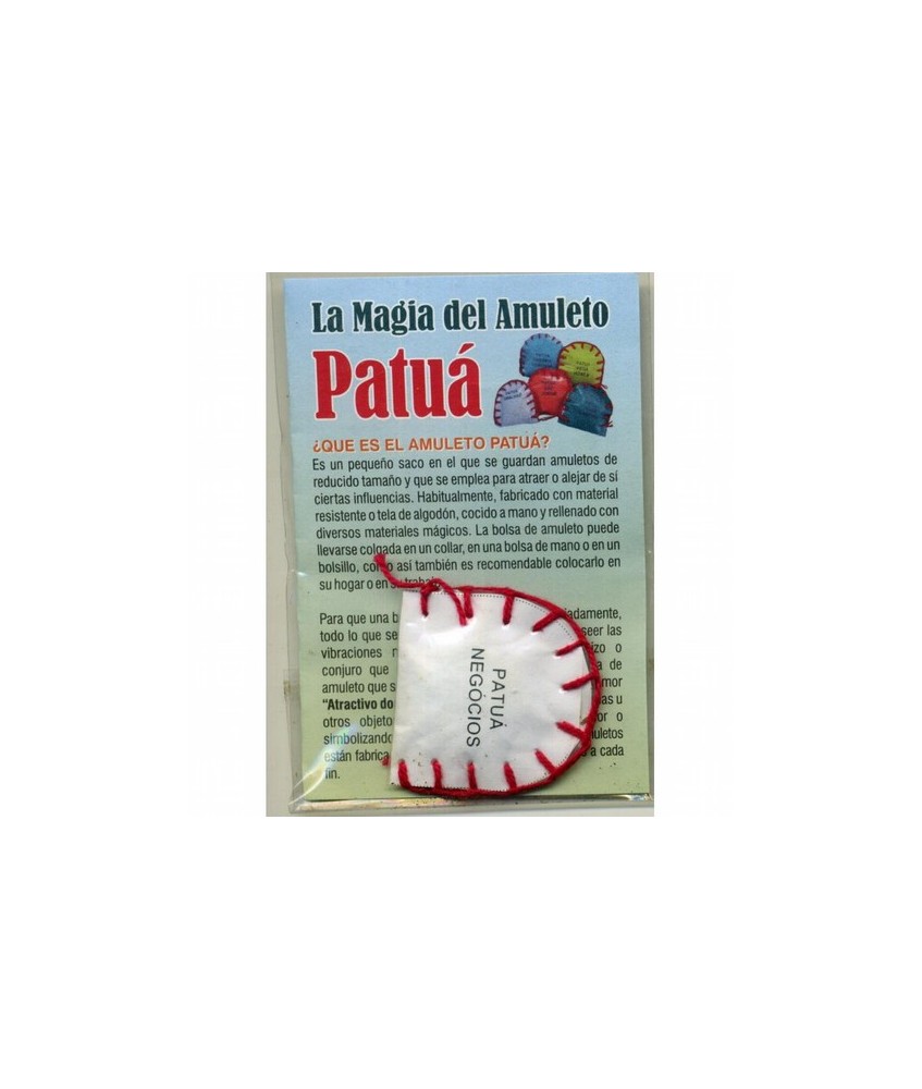 Amuleto Patua Negocio Potencia Ventas (Negocios) (Ritualizados y Preparados con Hierbas) *
AM0029

1
 Añadir al Carrito
6,