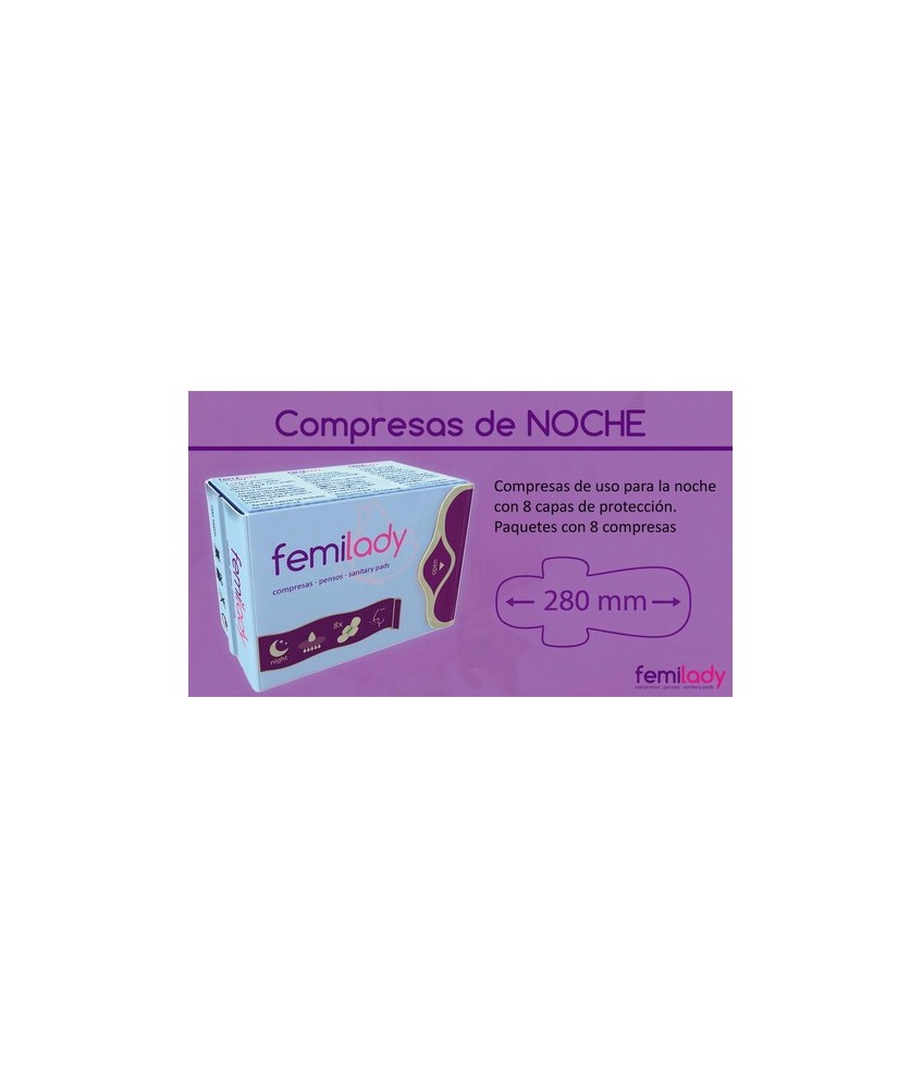 Las compresas de FemiLady, con sus 8 capas de protección de algodón 100% natural de alta calidad, aportan la limpieza, comodida