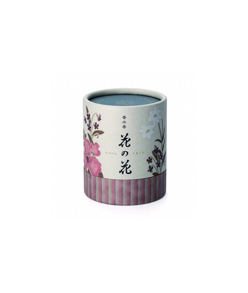 Made in: 
Japan
Cantidad de barritas: 
12
Características técnicas: 
Rosa, lirio y violeta. Incluye incensario