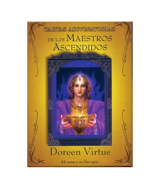 La autora, Doreen Virtud, ha creado un nuevo y excelente juego de adivinación con el objetivo de familiarizarnos con los Maestr