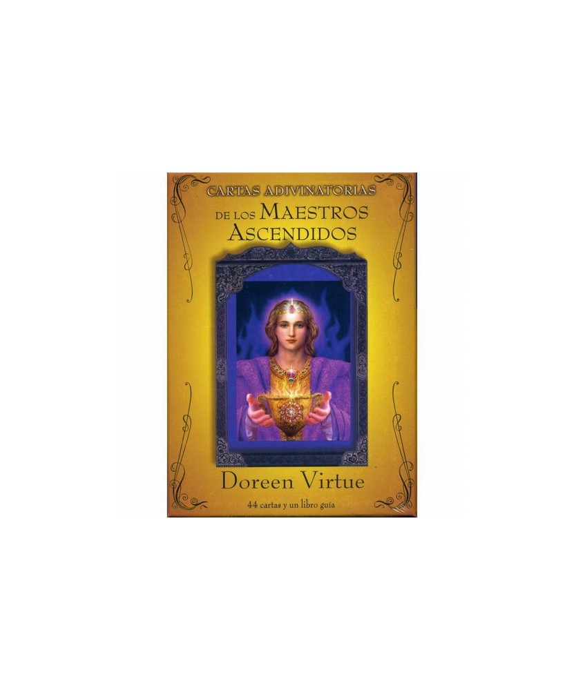 La autora, Doreen Virtud, ha creado un nuevo y excelente juego de adivinación con el objetivo de familiarizarnos con los Maestr