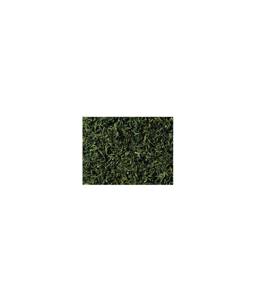 Té verde*, *de cultivos orgánicos controlados
Chun Mee significa "ceja valiosa", ya que la hoja recuerda a la forma de las cej