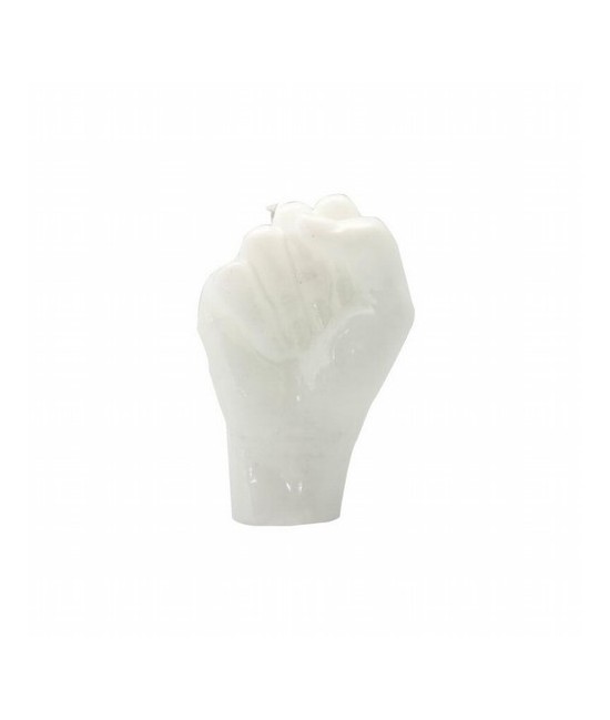 VELA PUÑO 14 CM. BLANCO