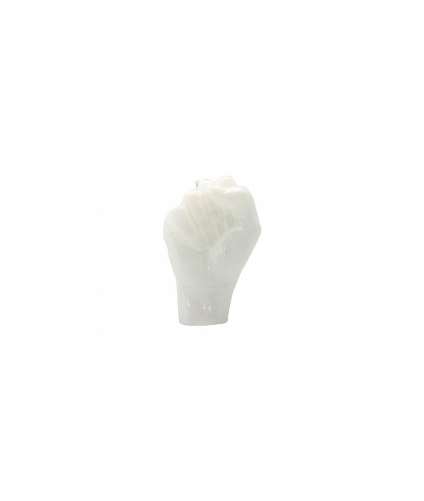 VELA PUÑO 14 CM. BLANCO