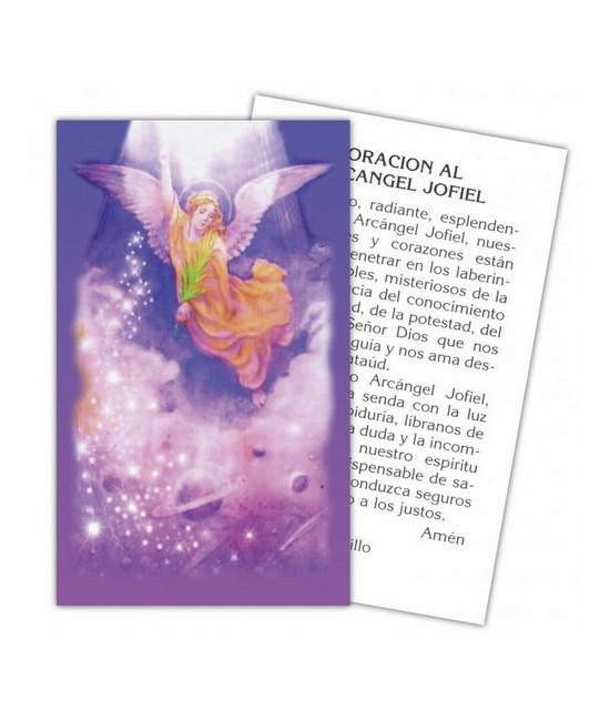Estampa Arcangel Jofiel 7 x 11 cm (P25)