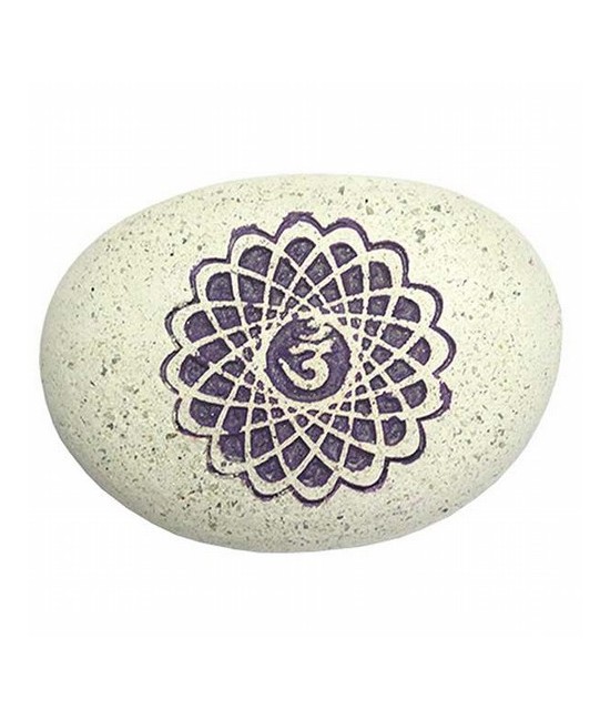Chakra Coronilla en Piedra
Medida: 50x70x10mm