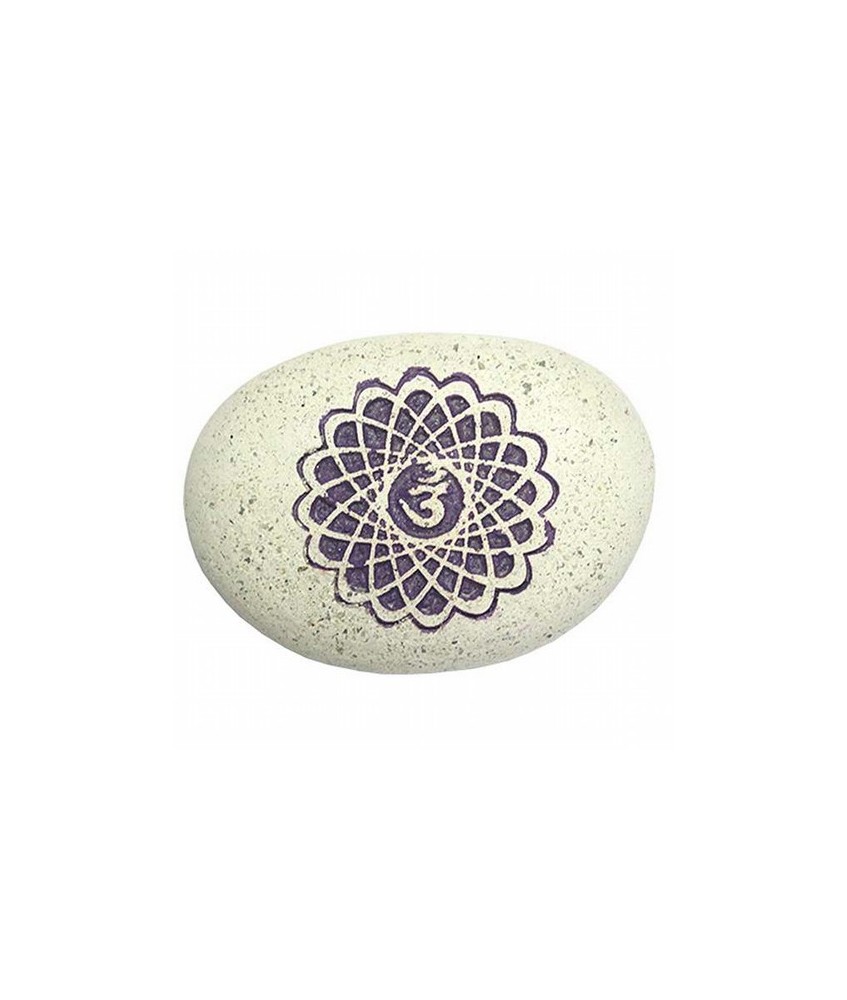 Chakra Coronilla en Piedra
Medida: 50x70x10mm