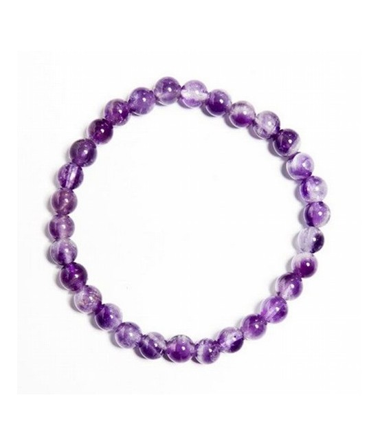 Pulsera Bola 6mm Amatista.