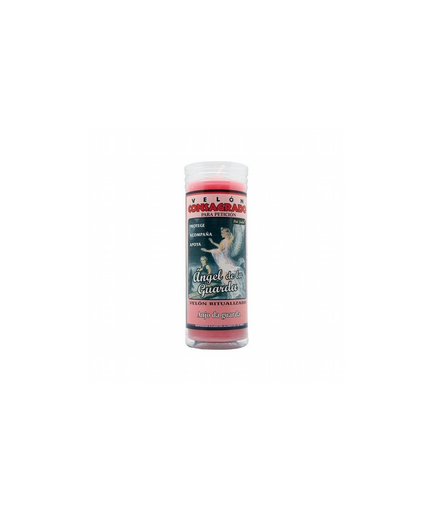 VELON CONSAGRADO Angel de la Guarda 14 x 5.5 cm (Rosa) (Incluye Ritual)
VCANR
Los Ángeles de la Guarda cuidan nuestro cuerpo 