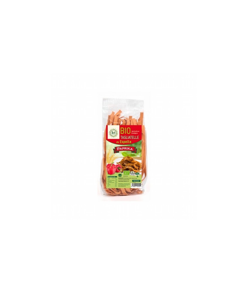 TAGLIATELLE DE ESPELTA CON PAPRIKA BIO 250 G SOL NATURAL
 

Ingredientes:
*Harina Integral de ESPELTA, *Paprika 4%, Agua.
