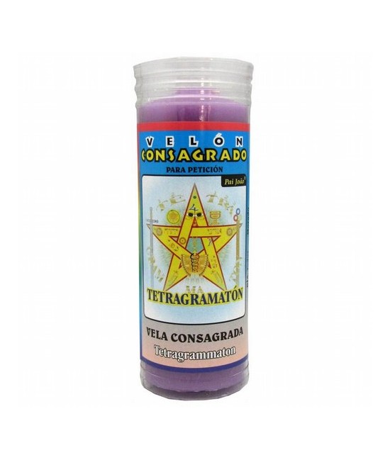 VELON CONSAGRADO Tetragramaton 14 x 5.5 cm (Incluye Ritual)
