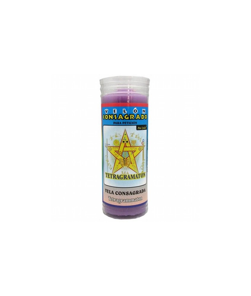VELON CONSAGRADO Tetragramaton 14 x 5.5 cm (Incluye Ritual)
