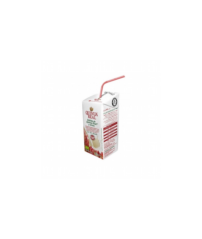 MINI BEBIDA DE ARROZ CON QUINOA BIO 200 ML QUINUA REAL
 

Descripción:
Exquisita y delicada bebida de Quinua Real (10%) y a