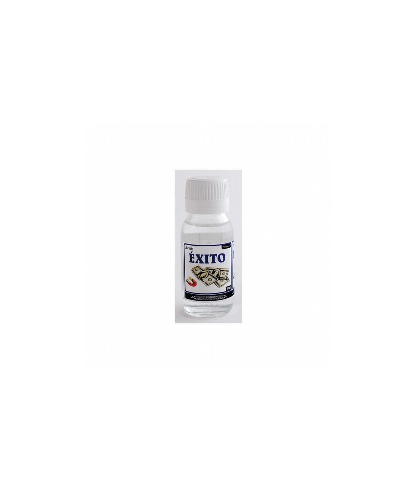 El Aceite Exito se utiliza en rituales para alcanzar todos nuestros deseos. Siempre está llamado positivamente a la riqueza, la