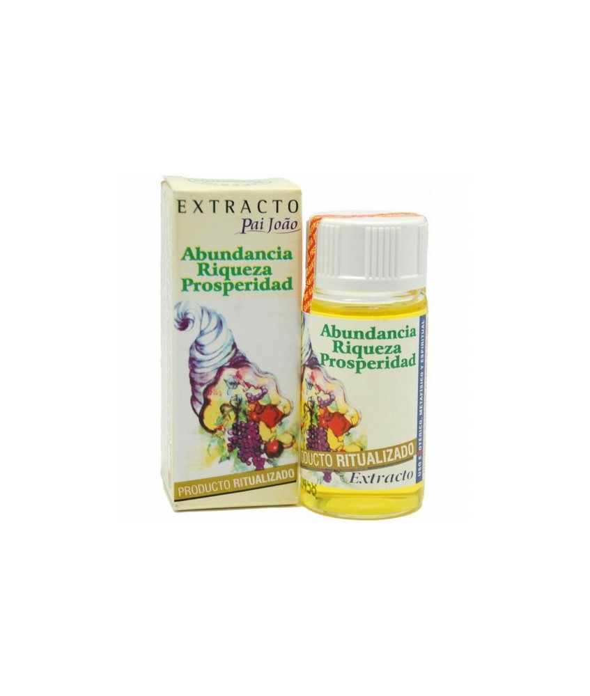 Extracto Abundancia Riqueza y Prosperidad 20 ml.
