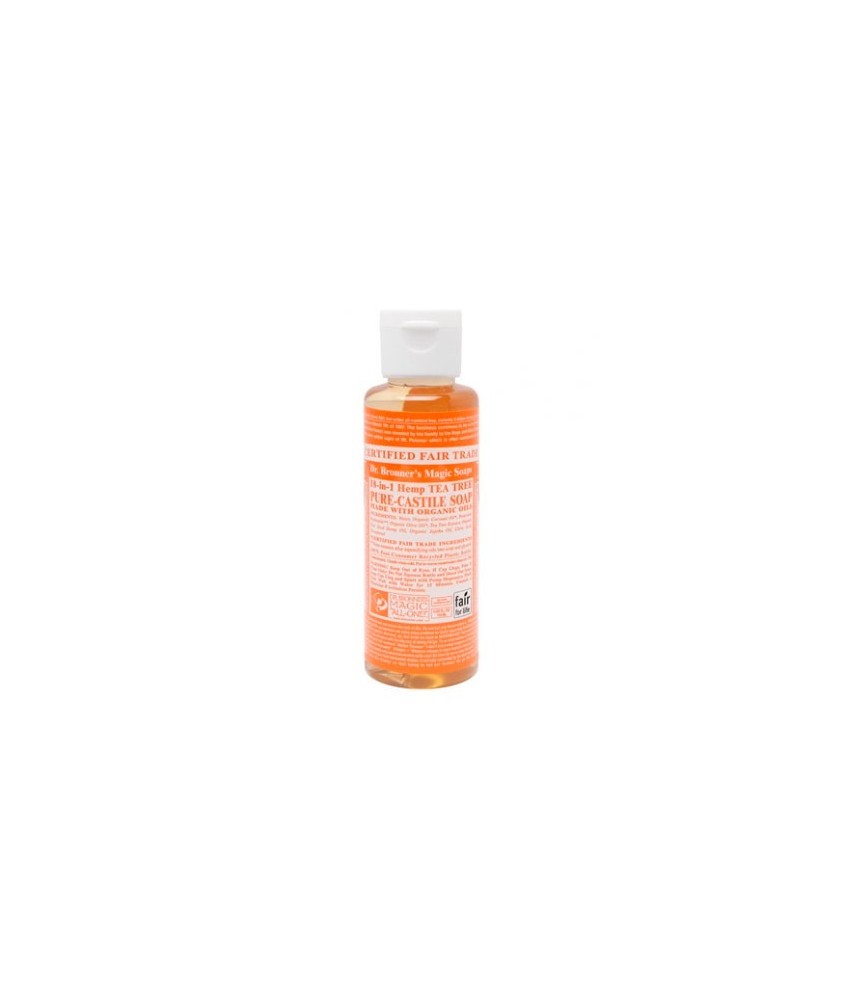 El Jabón Líquido de Castilla del Dr. Bronners está hecho con aceite puro de árbol del té. Todos los jabones del Dr. Bronner es