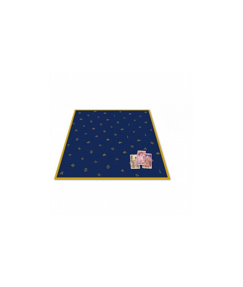 Tapete Terciopelo Astrologico 80 x 80 cm (Color: Negro)