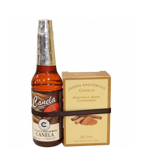 Pack Agua de Canela (70 ml) + Jabon Canela
