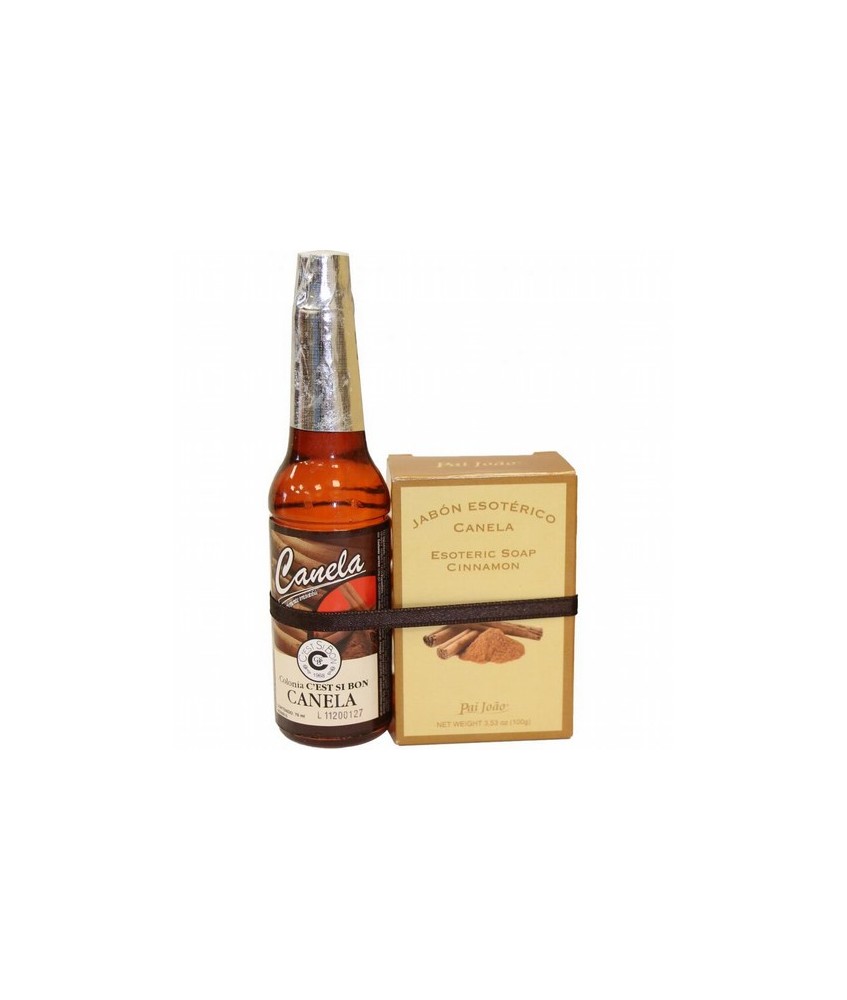 Pack Agua de Canela (70 ml) + Jabon Canela